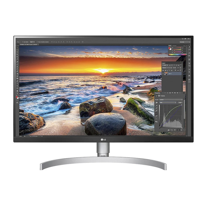 LG 27UL850-W 27" 16:9 60Hz 4K FreeSync IPS Gaming Monitor - White - شاشة